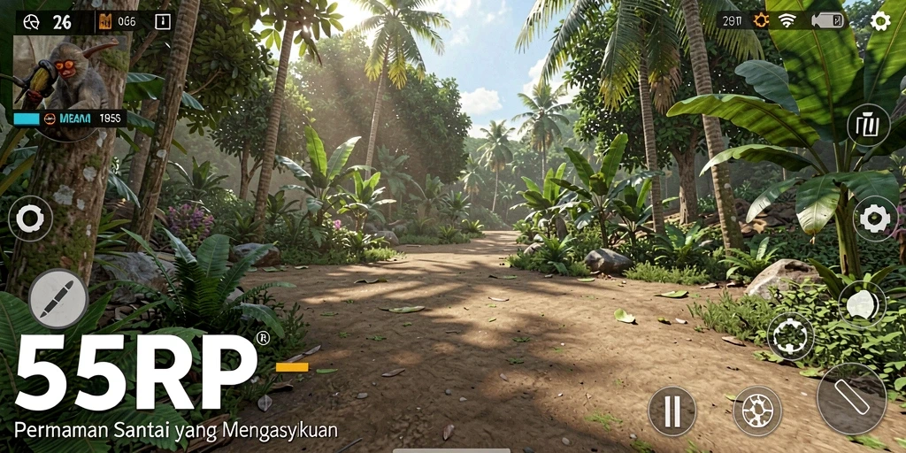Tampilan gameplay 55RP yang seru dan menarik.