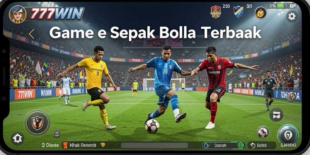 Gambaran seru permainan sepak bola di 777WIN.