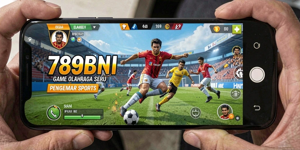 Screenshot gameplay 789BNI menampilkan aksi olahraga yang mendebarkan.