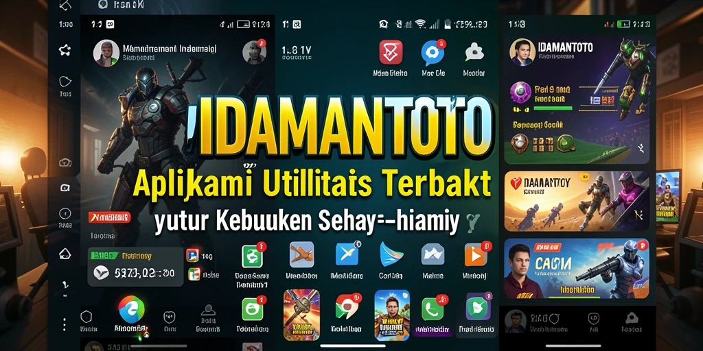Tampilan antarmuka IDAMANTOTO dalam manajemen aktivitas.