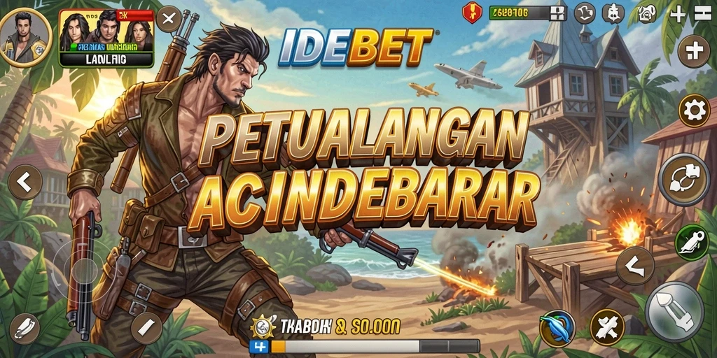 Tangkapan layar IDEBET menampilkan aksi pertempuran yang mendebarkan.