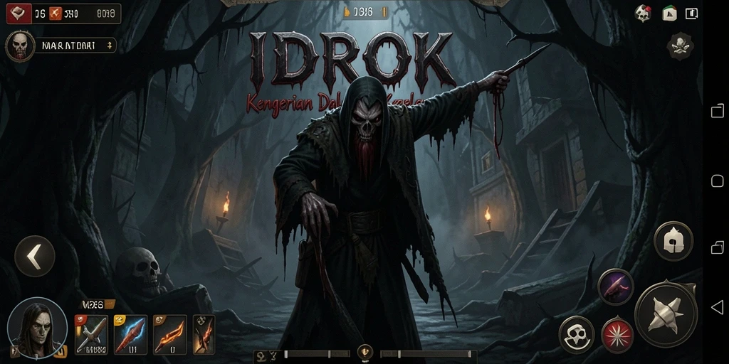 Gameplay menegangkan di dalam kegelapan IDROK yang memacu adrenalin.