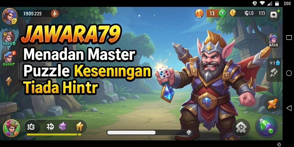 Screenshot gameplay JAWARA79 menampilkan berbagai level teka-teki menarik dan menantang.