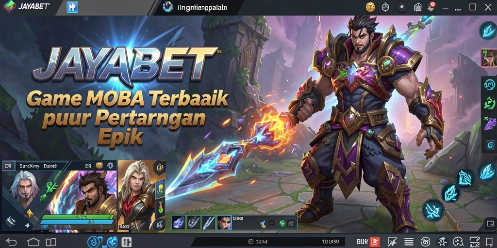 Screenshot gameplay <strong>JAYABET</strong> yang menunjukkan pertarungan tim yang mendebarkan.