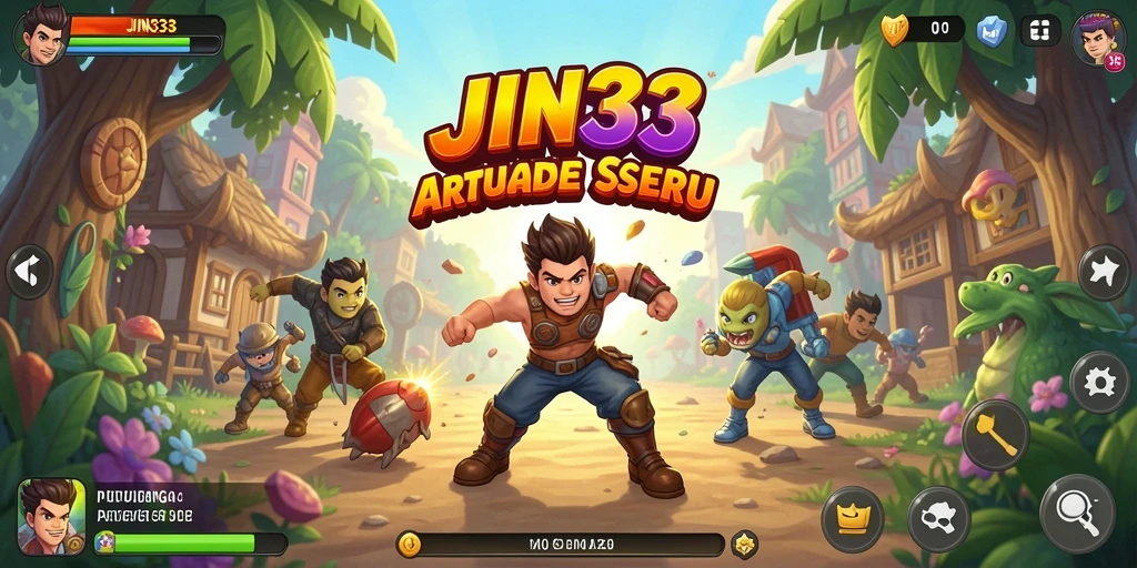 Gameplay JIN33 yang seru dengan grafis menawan.