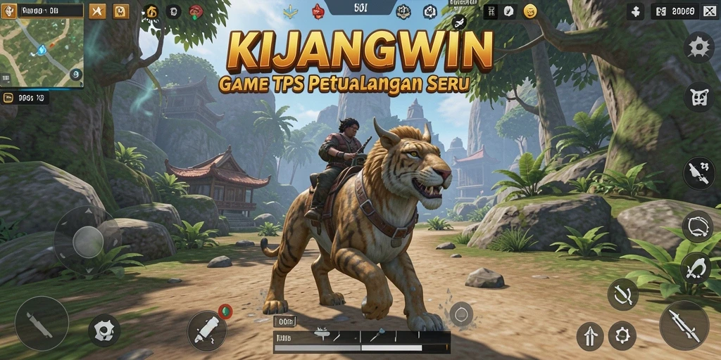 Tangkapan layar KIJANGWIN menunjukkan aksi pertempuran yang mendebarkan.