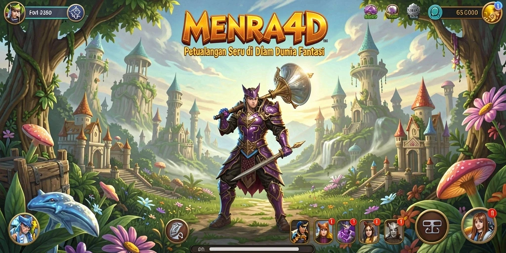 Gameplay seru MENARA4D dengan grafis menawan dan penuh petualangan.