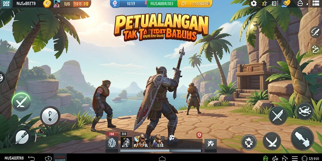 Tampilan grafis NUSABET88 yang memukau dalam dunia terbuka.