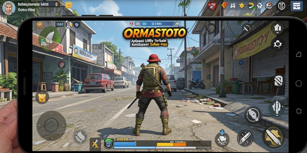 Tampilan screenshot ORMASTOTO dengan fitur manajemen tugas yang intuitif.