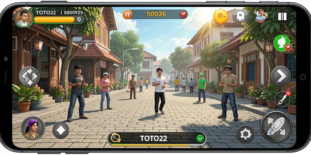 Screenshot TOTO22 menampilkan momen gameplay yang menarik dalam simulasi.